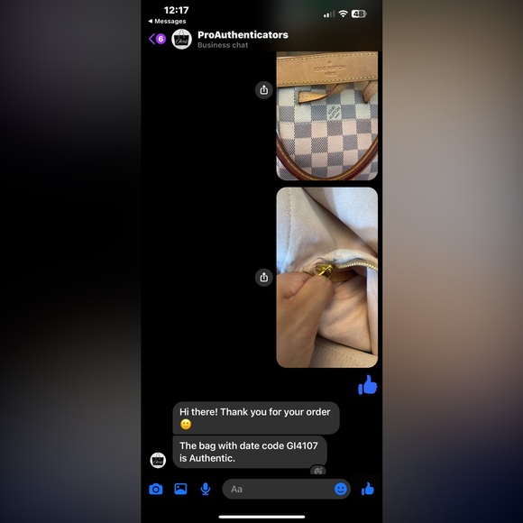 💯 AUTHENTIC LOUIS VUITTON 
Damier Azur Girolata - Picture 13 of 14